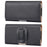 For 6.7 - 6.9-inch Phone Litchi Texture PU Leather Waist Phone Case Belt Loop Clip Bag Pouch - 1