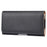 For 6.7 - 6.9-inch Phone Litchi Texture PU Leather Waist Phone Case Belt Loop Clip Bag Pouch - 3