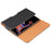 For 6.7 - 6.9-inch Phone Litchi Texture PU Leather Waist Phone Case Belt Loop Clip Bag Pouch - 4