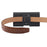 For 6.7 - 6.9-inch Phone Litchi Texture PU Leather Waist Phone Case Belt Loop Clip Bag Pouch - 6
