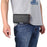 For 6.7 - 6.9-inch Phone Litchi Texture PU Leather Waist Phone Case Belt Loop Clip Bag Pouch - 7