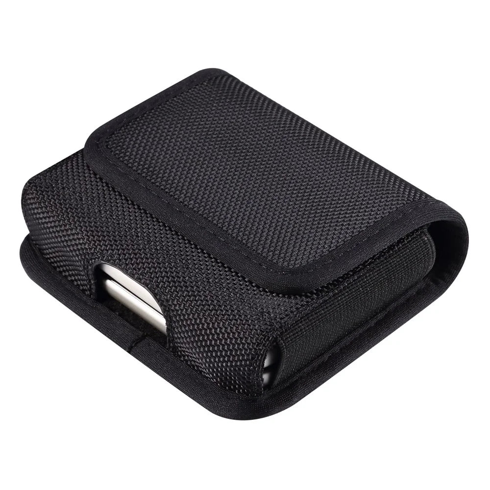 For Huawei Pura X / P50 Pocket / Pocket S / Samsung Galaxy Z Flip8 /  Z Flip7 5G / Z Flip3 5G / Z Flip 5G / Z Flip Oxford Cloth Folding Phone Bag Waist Belt Clip Cell Phone Case - 2