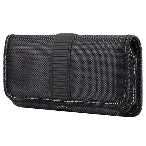 Universal Phone Case for 6.7 - 6.9 inch Phones, Oxford Cloth Waist Holster Bag Belt Clip Protective Cover - 1