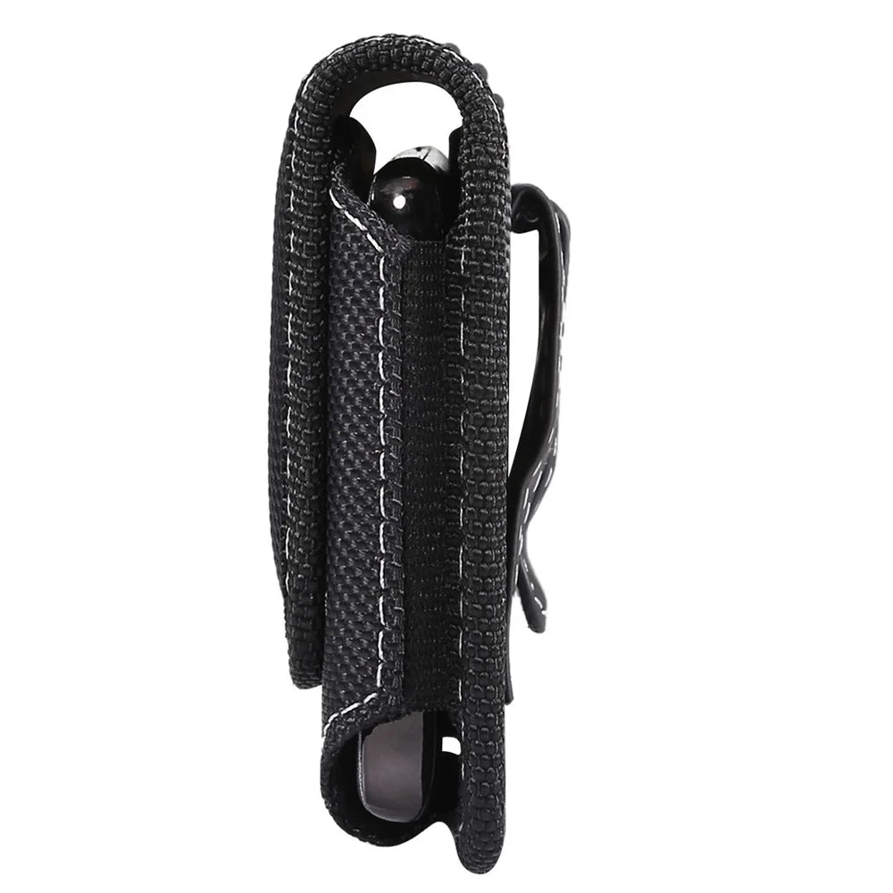 6.5 inch Phones Case Universal Oxford Cloth Waist Holster Belt Clip Bag Horizontal Pouch - 3