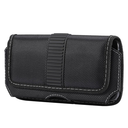 5.8 - 6.1 inch Phones Oxford Cloth Holster Case Horizontal Style Waist Belt Clip Phone Bag Pouch - 1