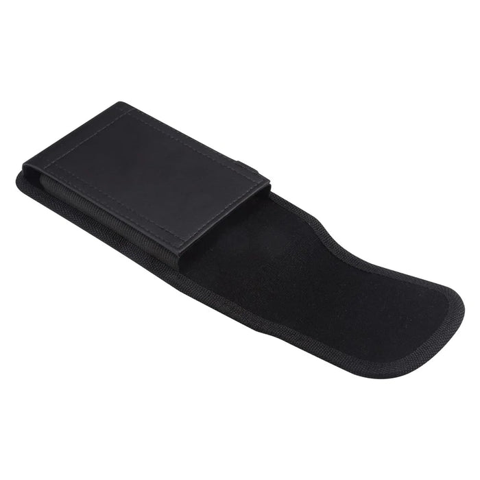Litchi Texture PU Leather Pouch for 6.2-6.5" Mobile Phones Vertical Belt Bag with Magnetic Closure - 6
