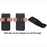 Litchi Texture PU Leather Pouch for 6.2-6.5" Mobile Phones Vertical Belt Bag with Magnetic Closure - 7