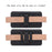 Cowhide Texture PU Leather+Nylon Waist Bag for 6.7-6.9" Smartphone Horizontal Belt Phone Pouch - Black - 4
