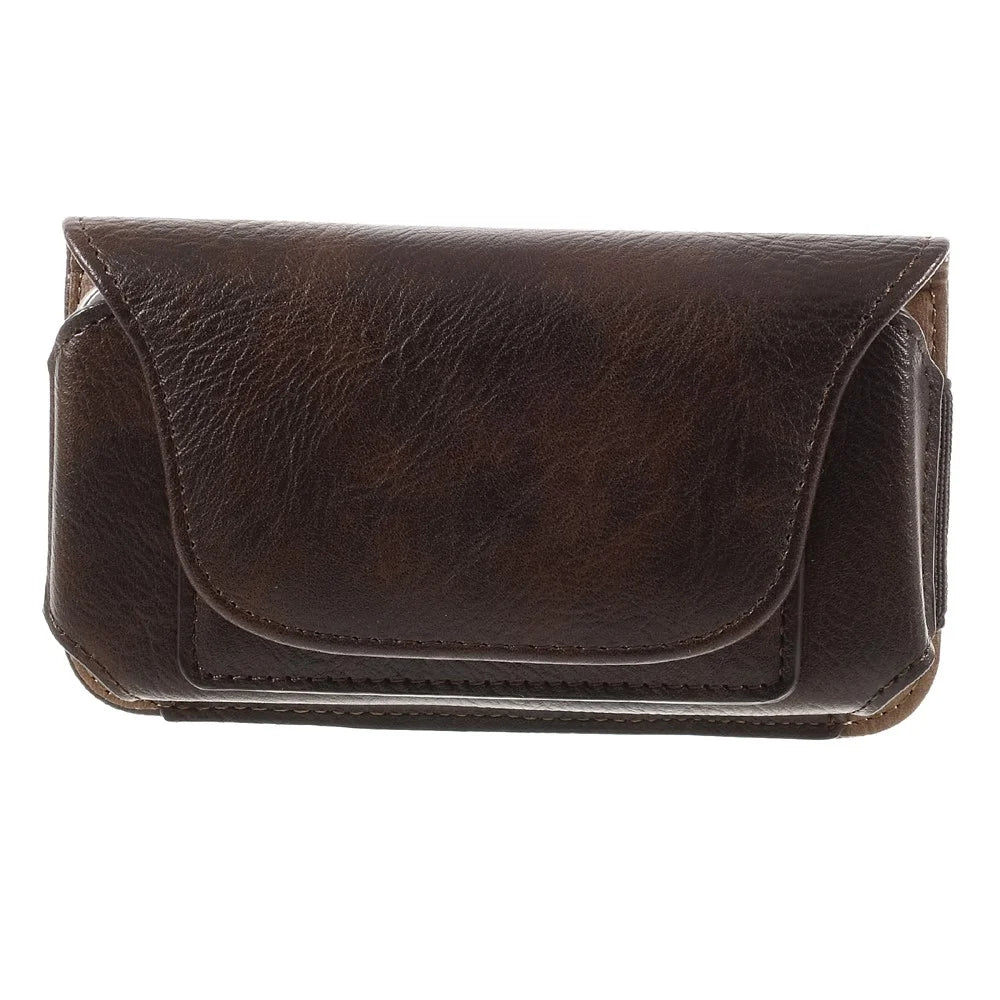 Universal Leather Holster Cover for iPhone 6s Plus/6 Plus, Size: 165 x 80 x 11mm - Coffee - 3