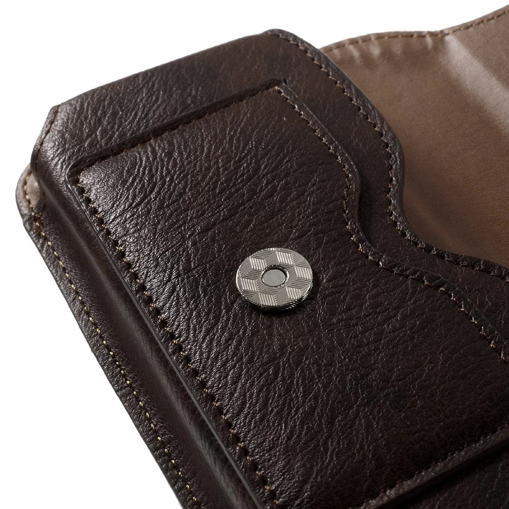 Universal Leather Holster Cover for iPhone 6s Plus/6 Plus, Size: 165 x 80 x 11mm - Coffee - 6