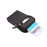 Universal Jean Cloth Hook Loop Waist Pouch Case for iPhone 6s Plus / Samsung Galaxy Mega 6.3 I9200 - Black - 4