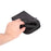 Universal Jean Cloth Hook Loop Waist Pouch Case for iPhone 6s Plus / Samsung Galaxy Mega 6.3 I9200 - Black - 5