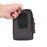 Universal Jean Cloth Hook Loop Waist Pouch Case for iPhone 6s Plus / Samsung Galaxy Mega 6.3 I9200 - Black - 7