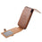 Card Slots Leather Pouch + Carabiner for iPhone 6s Plus/Galaxy A9, Size: 172x95x18mm - Brown - 5