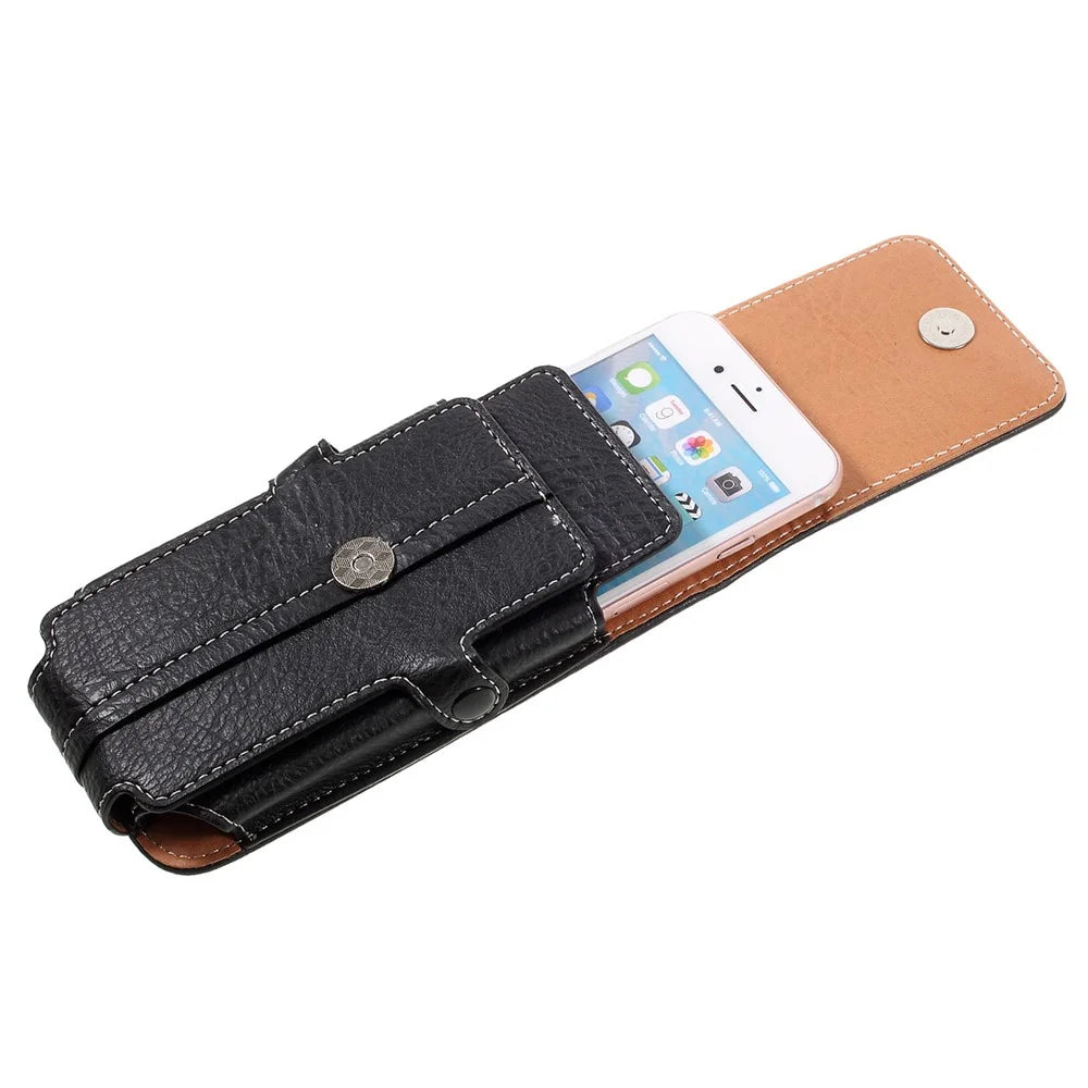 Outdoor Camping Hiking Waist Bag Pouch for iPhone 7 6s, Size: 150x80x15mm - Black - 1