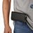 Black PU Leather Belt Clip Case Holster Pouch for iPhone 7 / Samsung Galaxy Note7 N930 / Note 5 / Note 4 - 6