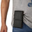 Vertical PU Leather Holster Case with Belt Clip for iPhone 8 Plus/7 Plus/Samsung S9+/S8+/Note7/8 - Black - 5