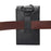 Crazy Horse Vertical Flip Leather Holster Case for iPhone 8 Plus/7 Plus / Samsung Galaxy S9+/S8+ Size: 17x10x2.5cm - Black - 3