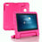 Shock-Absorbed EVA Tablet Case with Kickstand for Walmart Onn 8 inch (2021) - Rose - 1