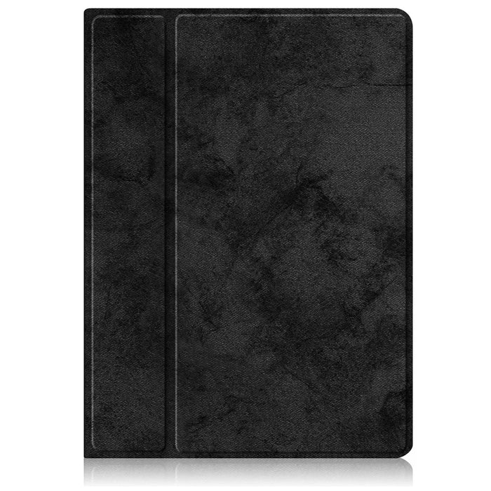 For PocketBook InkPad Lite PB970 Rotary Kickstand Pen Holder Case Dual-Angle Anti-Scratch Textured Surface Cover - Black - 2