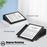 For PocketBook InkPad Lite PB970 Rotary Kickstand Pen Holder Case Dual-Angle Anti-Scratch Textured Surface Cover - Black - 6