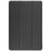 For TCL TAB 10s 9080G (2021) Drop-proof Trifold Stand PU Leather + PC Tablet Cover Case with Auto Wake/Sleep - Black - 2