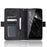 Multiple Card Slots Anti-scratch Phone Case for Oukitel WP18, PU Leather Folio Flip Shockproof Cover with Stand Wallet - Black - 3