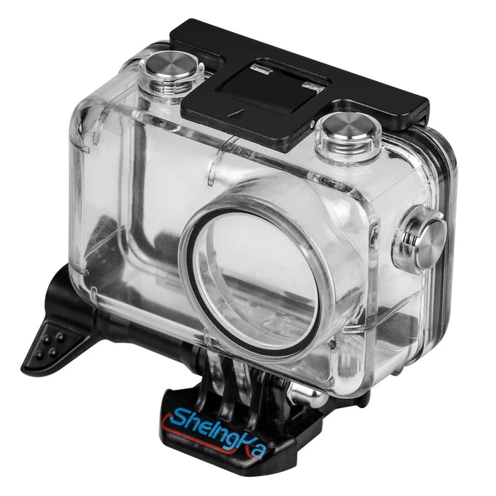 SHELNGKA FLW306 Waterproof Case Housing Case Diving Protective Housing Shell 40 Meter for DJI Osmo Action Camera - Black - 1