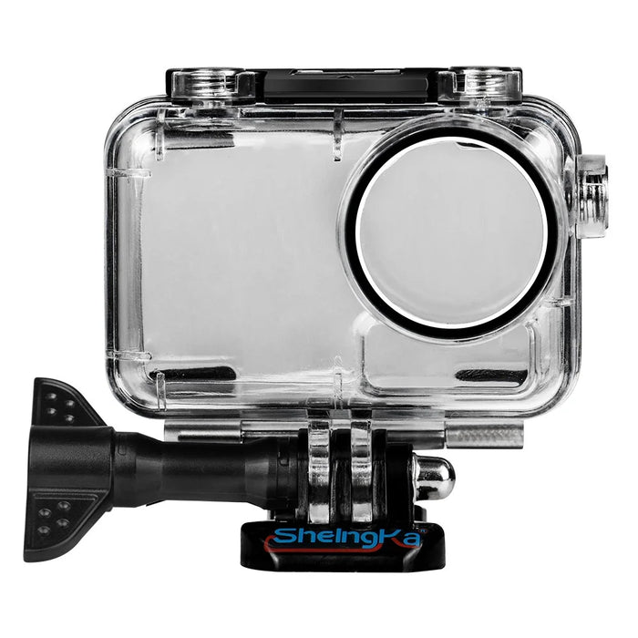SHELNGKA FLW306 Waterproof Case Housing Case Diving Protective Housing Shell 40 Meter for DJI Osmo Action Camera - Black - 2