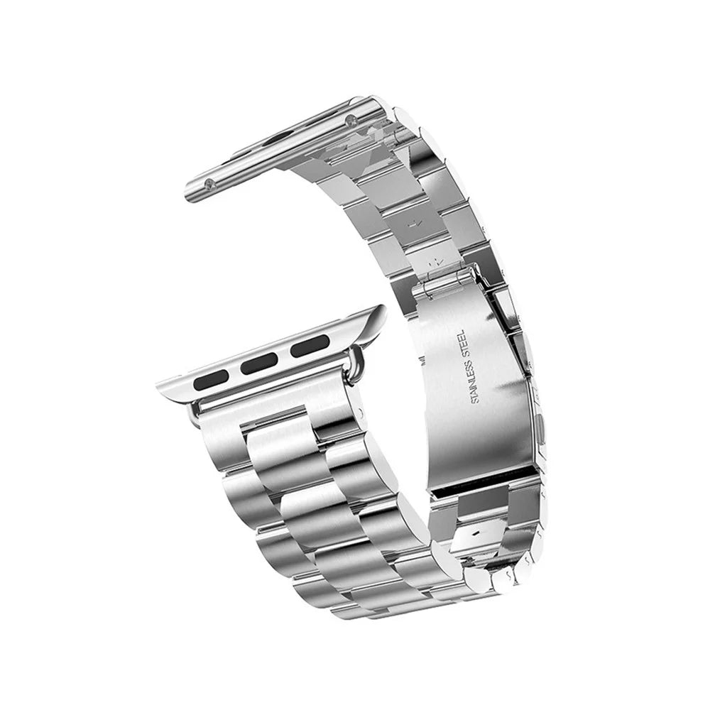 XINCUCO Stainless Steel Watch Band for Apple Watch Ultra 3 2 1 49mm / Series 11 10 46mm / 9 8 7 45mm / SE3 SE2 SE 6 5 4 44mm / 3 2 1 42mm with Axle Connectors - 1