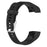 For Garmin Vivosmart HR+/Approach X10/X40 Soft Silicone Watch Strap Wristband Replacement with Installation Tools - Black - 1