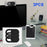 3Pcs/Set 0.03in Ultra-thin Plastic Webcam Camera Cover Shutter Protect Smartphones Laptop Desktop Privacy - Black - 1