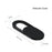 3Pcs/Set 0.03in Ultra-thin Plastic Webcam Camera Cover Shutter Protect Smartphones Laptop Desktop Privacy - Black - 4
