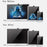 3Pcs/Set 0.03in Ultra-thin Plastic Webcam Camera Cover Shutter Protect Smartphones Laptop Desktop Privacy - Black - 7