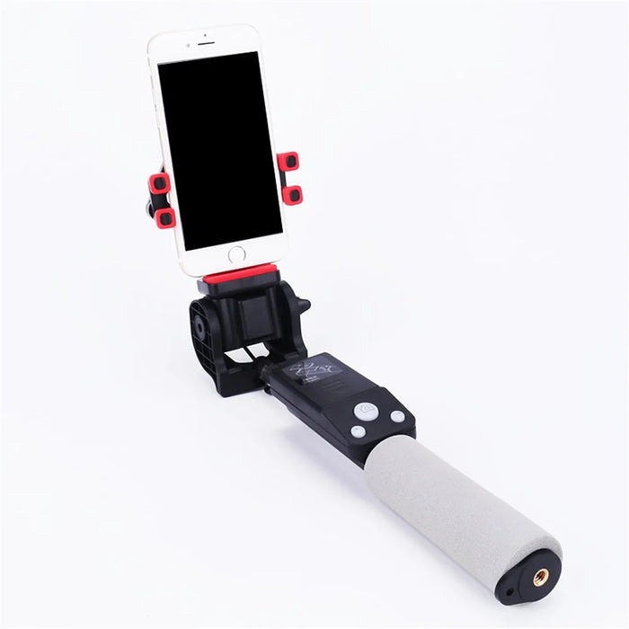 Portable Bluetooth-compatible Control Electric 360 Degree Rotation Extendable Phone Selfie Stick - Black - 2