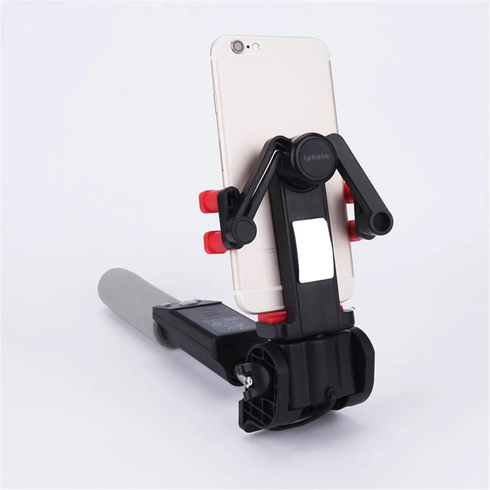 Portable Bluetooth-compatible Control Electric 360 Degree Rotation Extendable Phone Selfie Stick - Black - 3