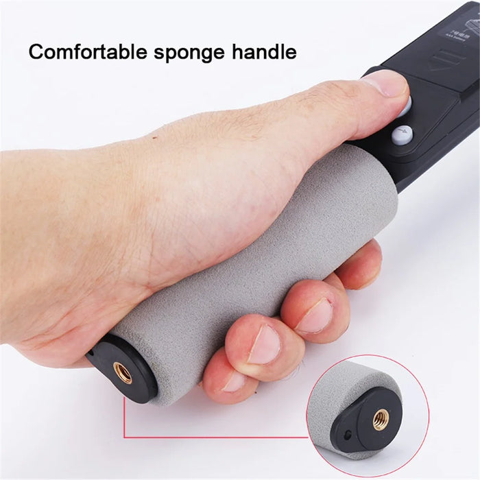 Portable Bluetooth-compatible Control Electric 360 Degree Rotation Extendable Phone Selfie Stick - Black - 6
