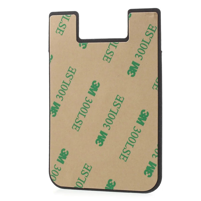 100Pcs/Set Silicone Adhesive Credit/ID Card Holder for All Phones - 4