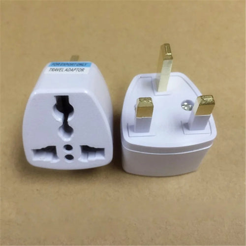 UK Plug Electricity Travel Adapter to UK/US/EU/AU Outlet Converter - 1