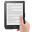 PU Leather Smart Magnetic Flip Casing for Kobo Clara HD 6.0 inch - Black - 7