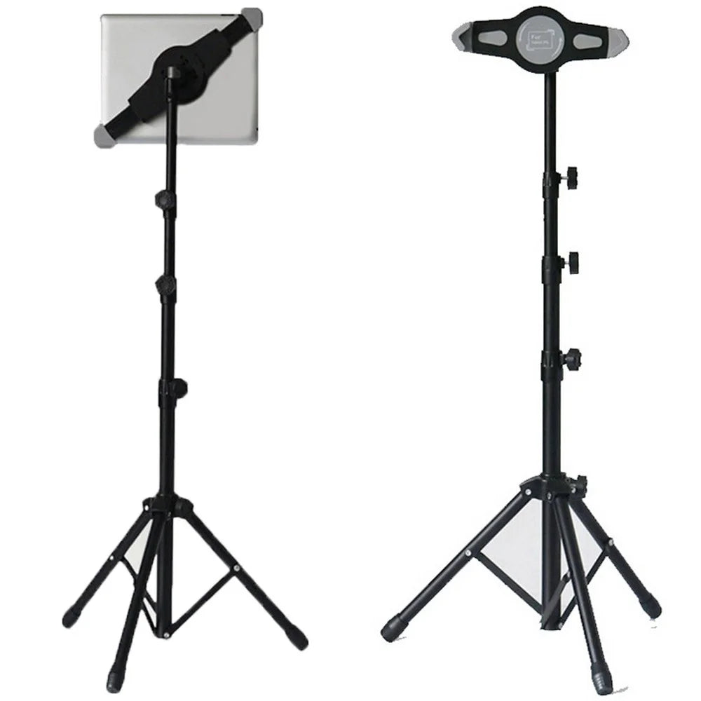 Aluminum Alloy Tablet Tripod Holder Retractable Stand (Third Generation) for 7 - 11 Inch Tablets - 1