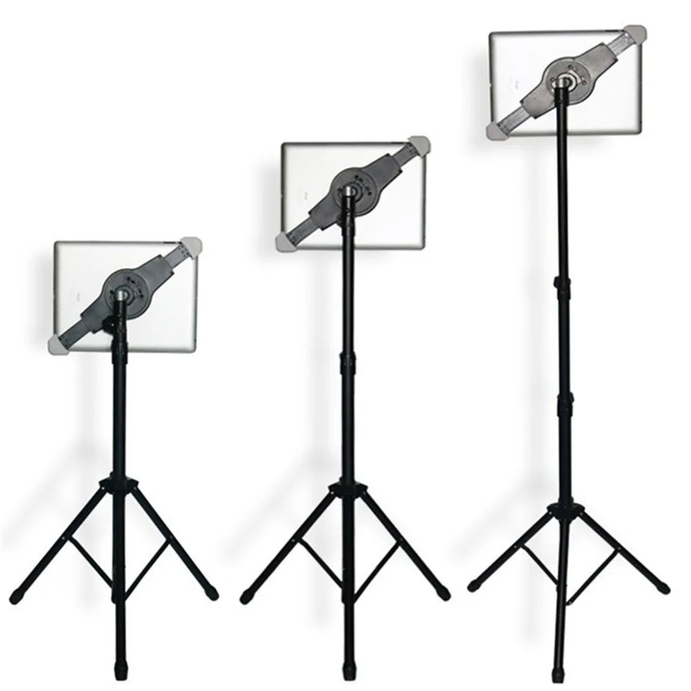 Aluminum Alloy Tablet Tripod Holder Retractable Stand (Third Generation) for 7 - 11 Inch Tablets - 4