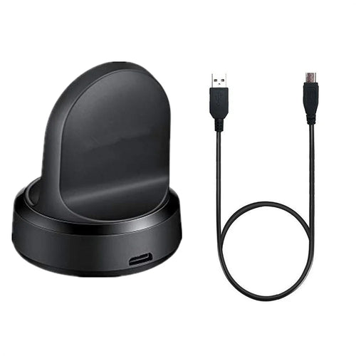 EP-YO805 For Samsung Galaxy Watch 46mm SM-R800 / 42mm SM-R810 Smart Watch Wireless Charger Charging Dock with Cable - 1