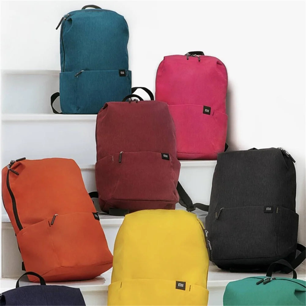 XIAOMI 10L Multi-functional Trendy Schoolbag Leisure Backpack (Chinese Version) - Black - 2