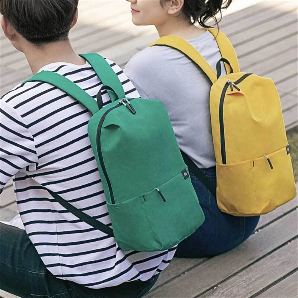 XIAOMI 10L Multi-functional Trendy Schoolbag Leisure Backpack (Chinese Version) - Black - 3
