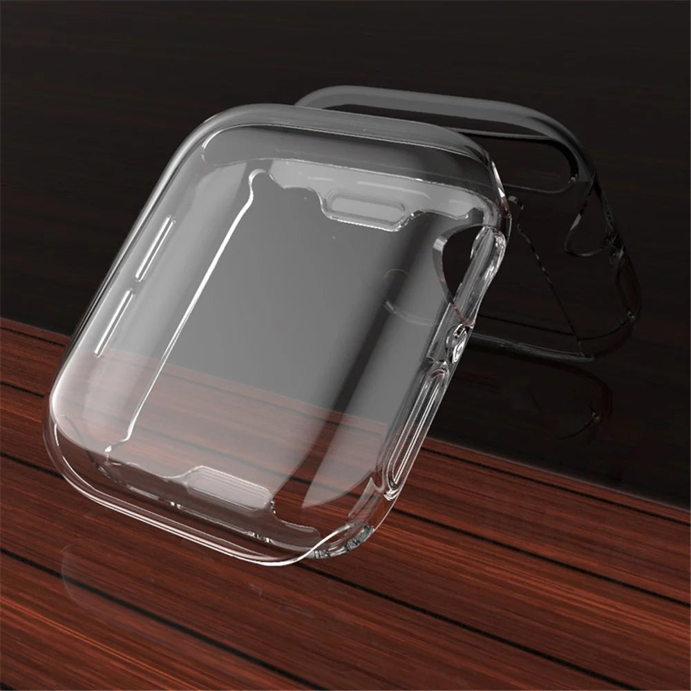 IMAK UX-3 Series for Apple Watch Series 4 / 5 / 6 44mm / SE (2025) / SE / SE (2022) 44mm Soft Cover Casing [Front Protection Version] - 5