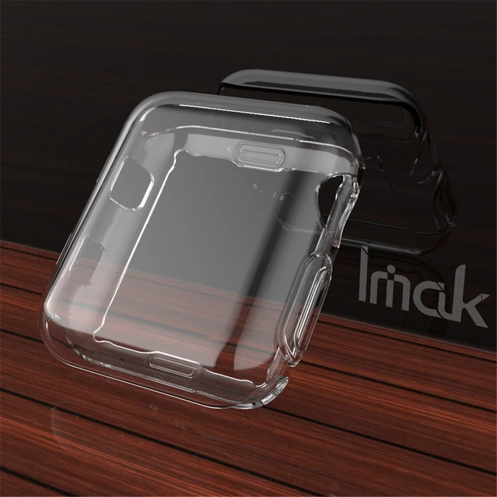 IMAK UX-3 Series for Apple Watch Series 3/2/1 42mm Soft Case Cover [Front Protection Version] - 5