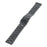 22mm Stainless Steel Watchband with Spring Bars for Moto 360 2nd 46mm/Samsung R380 - Black - 1