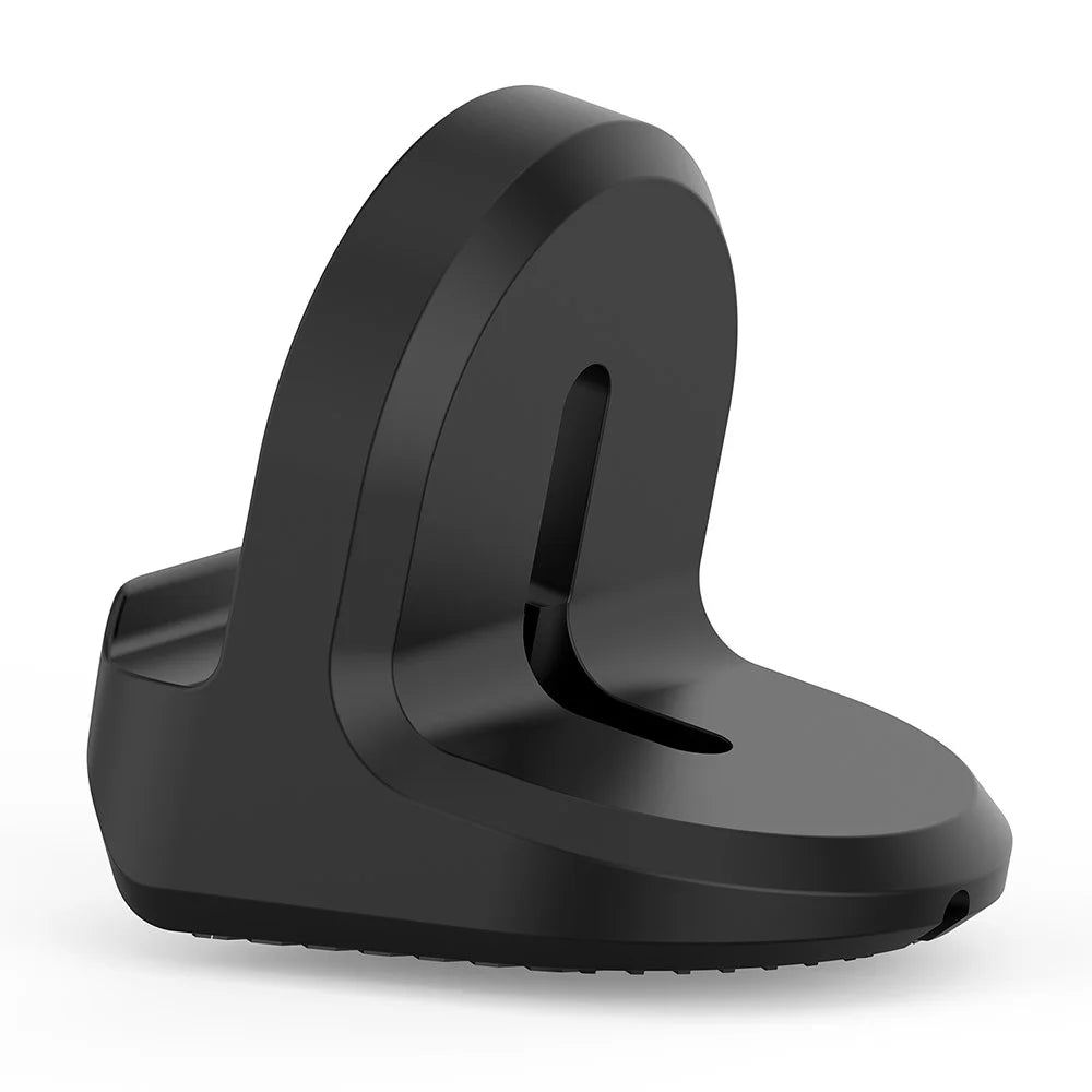 Silicone Charging Stand Dock Station Holder with Charging Hole for Apple Watch Series 4/3/2/1 - Black - 7