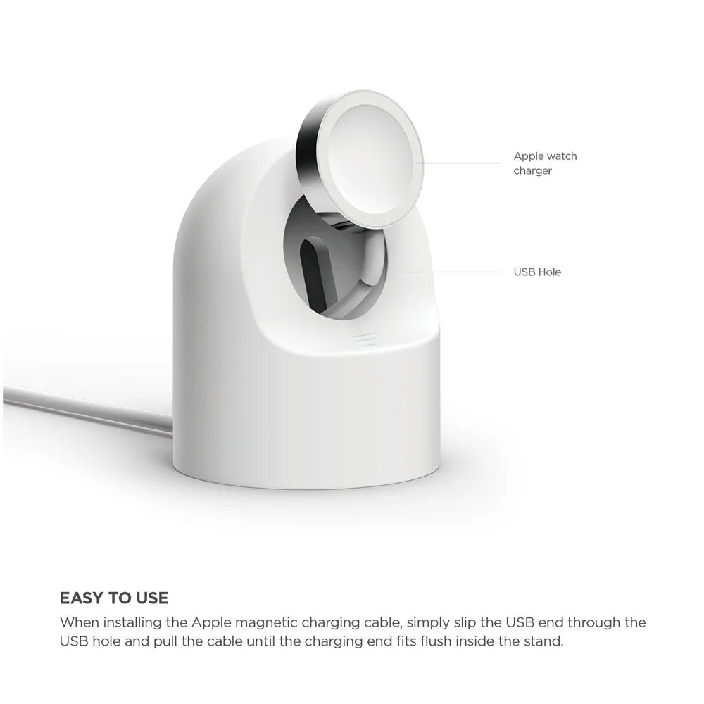 Watch Stand Holder Display for Apple Watch 38mm 42mm 40mm 44mm iWatch Series 1 2 3 4 5 Apple Watch - White - 2